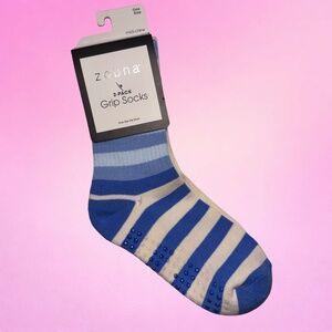 2 Pack Grip Socks Pilates Barre Crew Socks 🩰 🤍 ✨ 🌸 French Striped